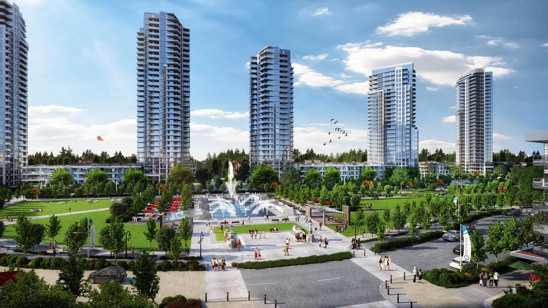 Southgate City during the day